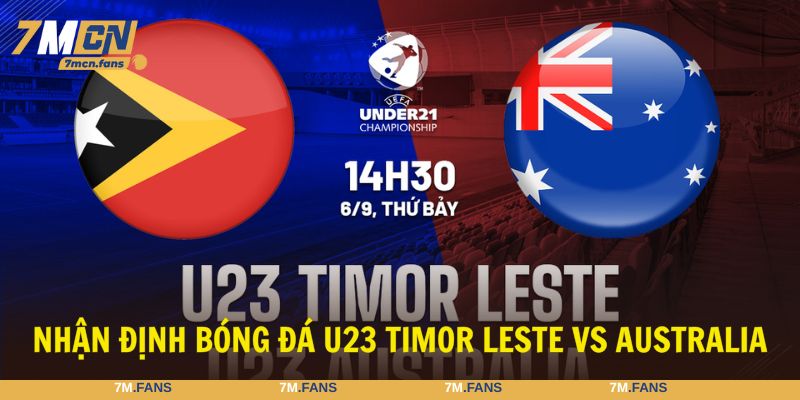 Nhận định bóng đá U23 Timor Leste vs U23 Australia